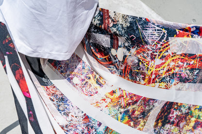 スカーフ90×90 B